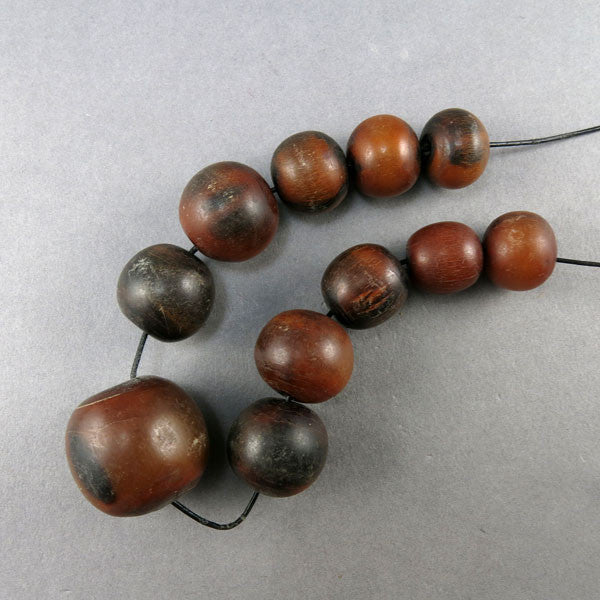 Vintage Horn Beads 11 African Trade Beads Big Beads Collectible Beads UK