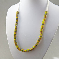 Antique African Trade Beads 28 Old Millefiori Beads Venetian Glass Beads For Beaded Necklaces