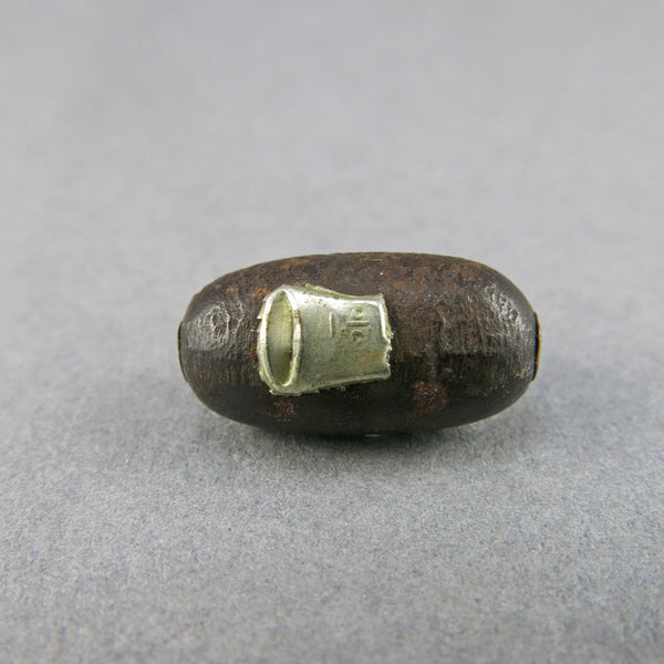 Antique Bead Signed Ojime Bead Japanese Beads Good Old Beads
