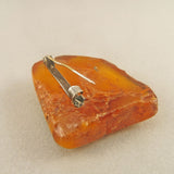 Vintage Amber Brooch Baltic Amber Jewelry Natural Amber jewelry Antiques Collectibles