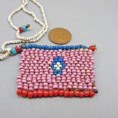 South african  beadwork love letter necklace