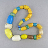 African Trade Beads 26 Old Glass Beads Of Various Colours Beading Supplies