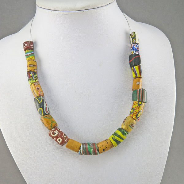 African Trade Beads Mixed Venetian Glass Beads Old Millefiori Beads Old Beads UK
