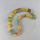 African Trade Beads Mixed Venetian Glass Beads Old Millefiori Beads Old Beads UK