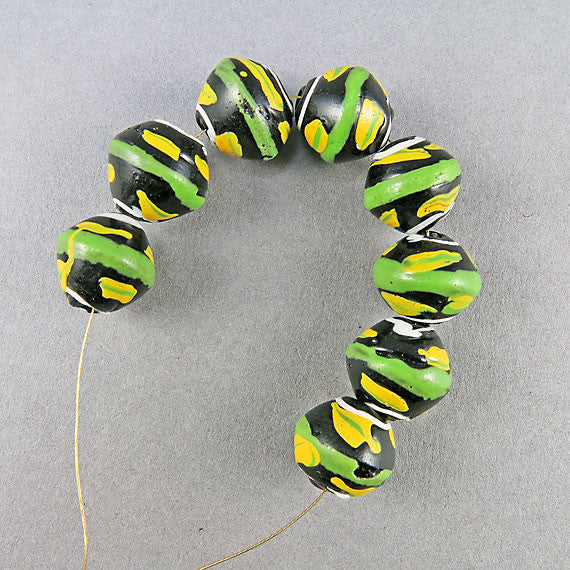 Antique african trade beads venetian glass beads old beads UK