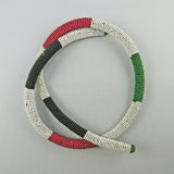 Vintage Beads Necklace South African Bead Work Ethnic Jewelry Tribal Arts