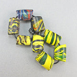 8 african trade beads venetian swirls
