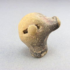 ancient artifact zoomorphic bird head