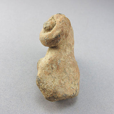 Ancient artifact near east male head