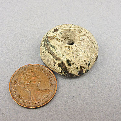 Ancient artifact old glass bead