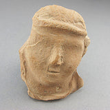 Ancient artifact greco roman fragment head 