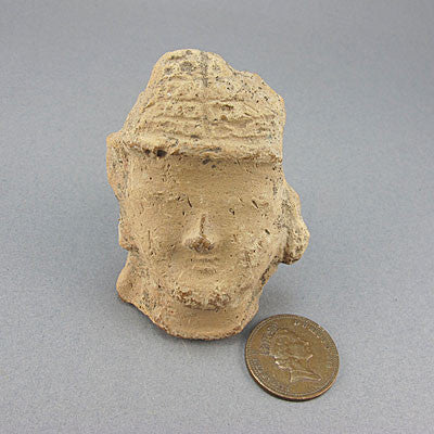 Ancient artifact greek roman head 