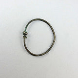 Ancient artifact luristan bronze childs bangle