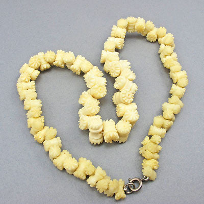 Vintage bone beads
necklace