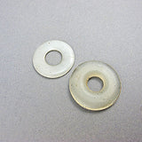 2 Antique chinese beads bi discs