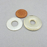 2 antique chinese beads bi discs