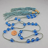 antique pekin glass beads necklace