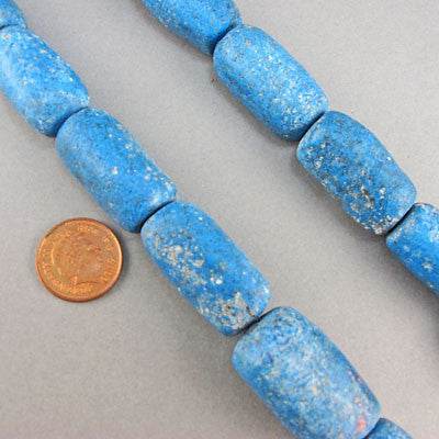 vintage faience clay beads