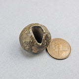 Antique ethnic jewellery fulani bronze pendant