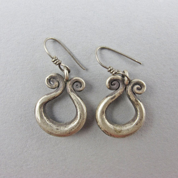 Vintage Earrings Miao Hmong Tribal Jewelry Ethnic Jewelry Asian Arts