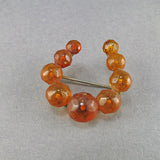 Antique Amber Brooch Baltic Amber Jewelry Antique Collectibles
