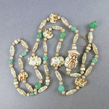 Vintage Czech Glass Beads 1920s Art Deco Beads Collectible Beads