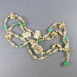 Vintage Czech Glass Beads 1920s Art Deco Beads Collectible Beads
