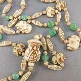Vintage Czech Glass Beads 1920s Art Deco Beads Collectible Beads