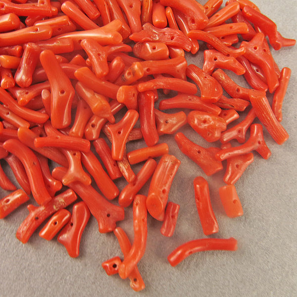 Antique Coral Beads Natural Colour Coral Mediterranean Coral Beads Branch Coral Beads Jewelry Supplies