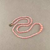 Old Coral Beads Necklace Natural Coral Beads Pink Coral Beads Mediterranean Coral Jewelry Old Beads