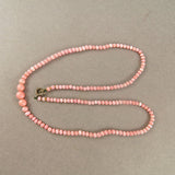 Old Coral Beads Necklace Natural Coral Beads Pink Coral Beads Mediterranean Coral Jewelry Old Beads