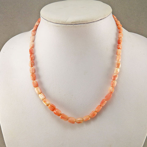 Vintage Coral Beads Necklace Pink Coral Beads Vintage Coral Jewelry