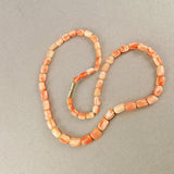 Vintage Coral Beads Necklace Pink Coral Beads Vintage Coral Jewelry