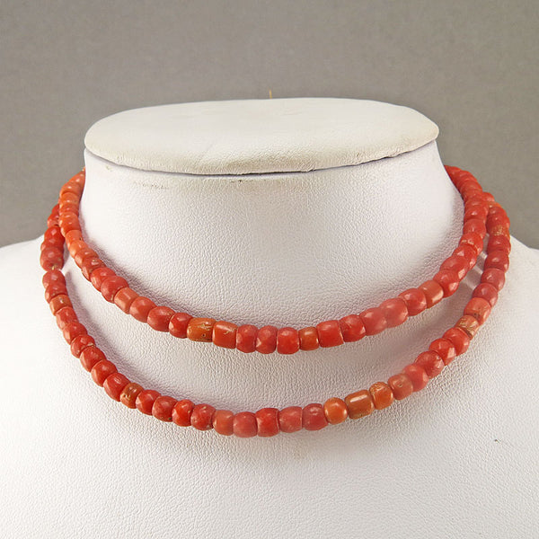 Antique Coral Beads Natural Coral Beads Mediterranean Coral Jewelry Supplies