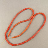 Antique Coral Beads Natural Coral Beads Mediterranean Coral Jewelry Supplies