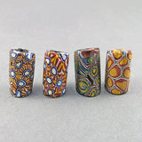 African Trade Beads 4 Old Millefiori Beads Venetian Glass Beads Old Beads UK