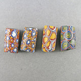 African Trade Beads 4 Old Millefiori Beads Venetian Glass Beads Old Beads UK