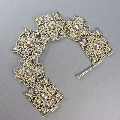 vintage silver jewellery bracelet central asia