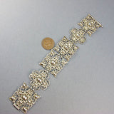 vintage silver jewellery bracelet central asia