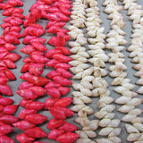 2 Vintage Seed Beads shells strand