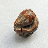 unusual bead carved monkey