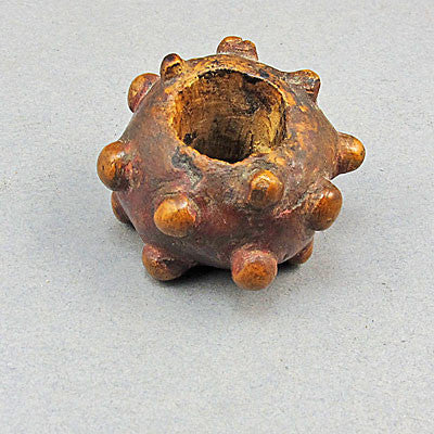 Antique unusual bead chinese toggle