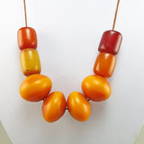 moroccan faux amber beads