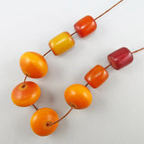 moroccan faux amber beads