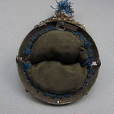 Old beaded purse micro glass and steel beads 